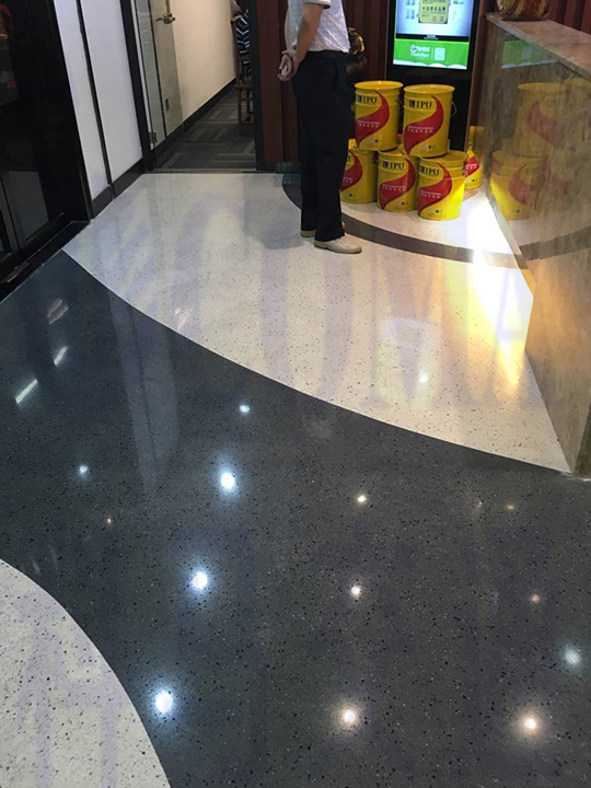 酒店会所KTV耐磨艺术风格创意地坪漆